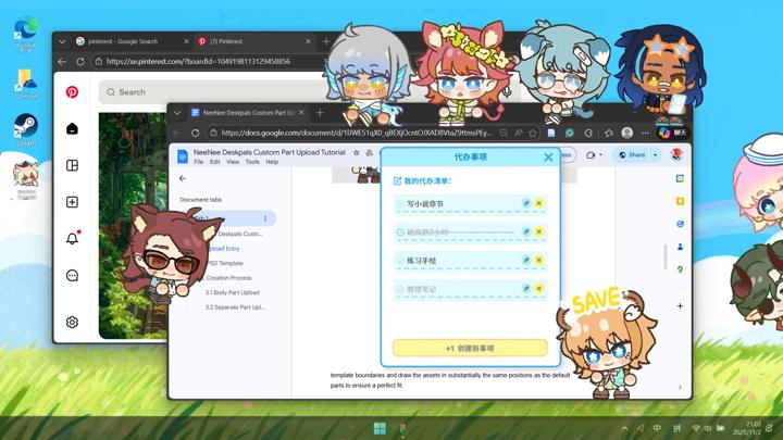 图片[3]-捏捏桌宠（NeeNee Deskpals）PC中文版|电脑单机游戏