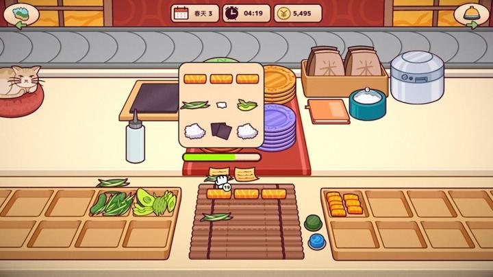 图片[1]-美味回转寿司店模拟器（Ugoku Sushi Bar）PC中文版|电脑单机游戏