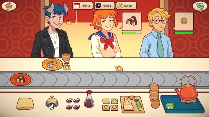 图片[2]-美味回转寿司店模拟器（Ugoku Sushi Bar）PC中文版|电脑单机游戏