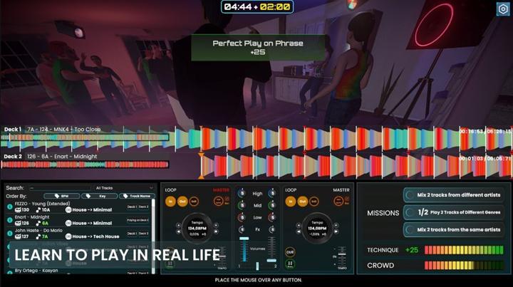 图片[3]-DJ模拟器：学习真正的DJ技巧（DJ Life Simulator: From Your Bedroom to the Mainstage）PC中文版|电脑单机游戏