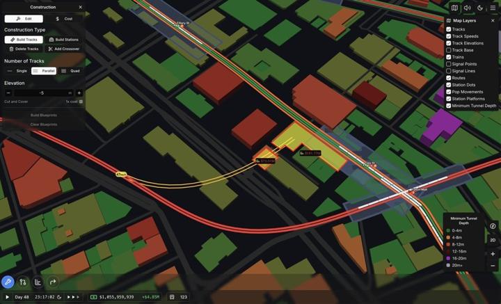 图片[3]-地铁建设模拟器（Subway Builder）PC中文版|电脑单机游戏