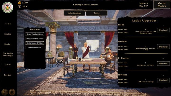 图片[4]-伟大的角斗场：角斗士经理模拟器（Ludus Magnatus: Gladiator Manager Simulator）PC中文版|电脑单机游戏
