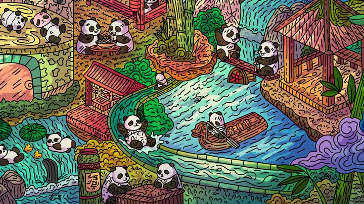 图片[4]-100只熊猫猫（100 Panda Cats）PC中文版|电脑单机游戏