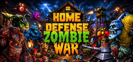 家庭防御僵尸战争（Home Defense Zombie War）-电脑游戏-PC游戏-PS游戏-NS游戏-单机游戏下载