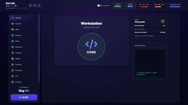 图片[1]-开发者生活：点击和代码（Dev Life: Tap & Code）PC中文版|电脑单机游戏