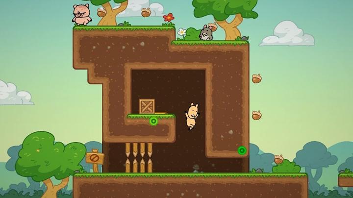图片[1]-疯狂！迪尔与芒克的大冒险（Wacky! Deer & Munk Adventure）PC中文版|电脑单机游戏