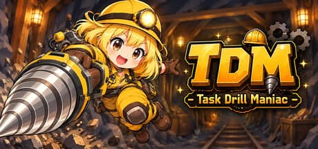 TDM:任务栏挖矿狂人(TDM : Task Drill Maniac)-电脑游戏-PC游戏-PS游戏-NS游戏-单机游戏下载