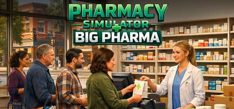 药房模拟器：制药巨头（Pharmacy Simulator: Big Pharma）-电脑游戏-PC游戏-PS游戏-NS游戏-单机游戏下载